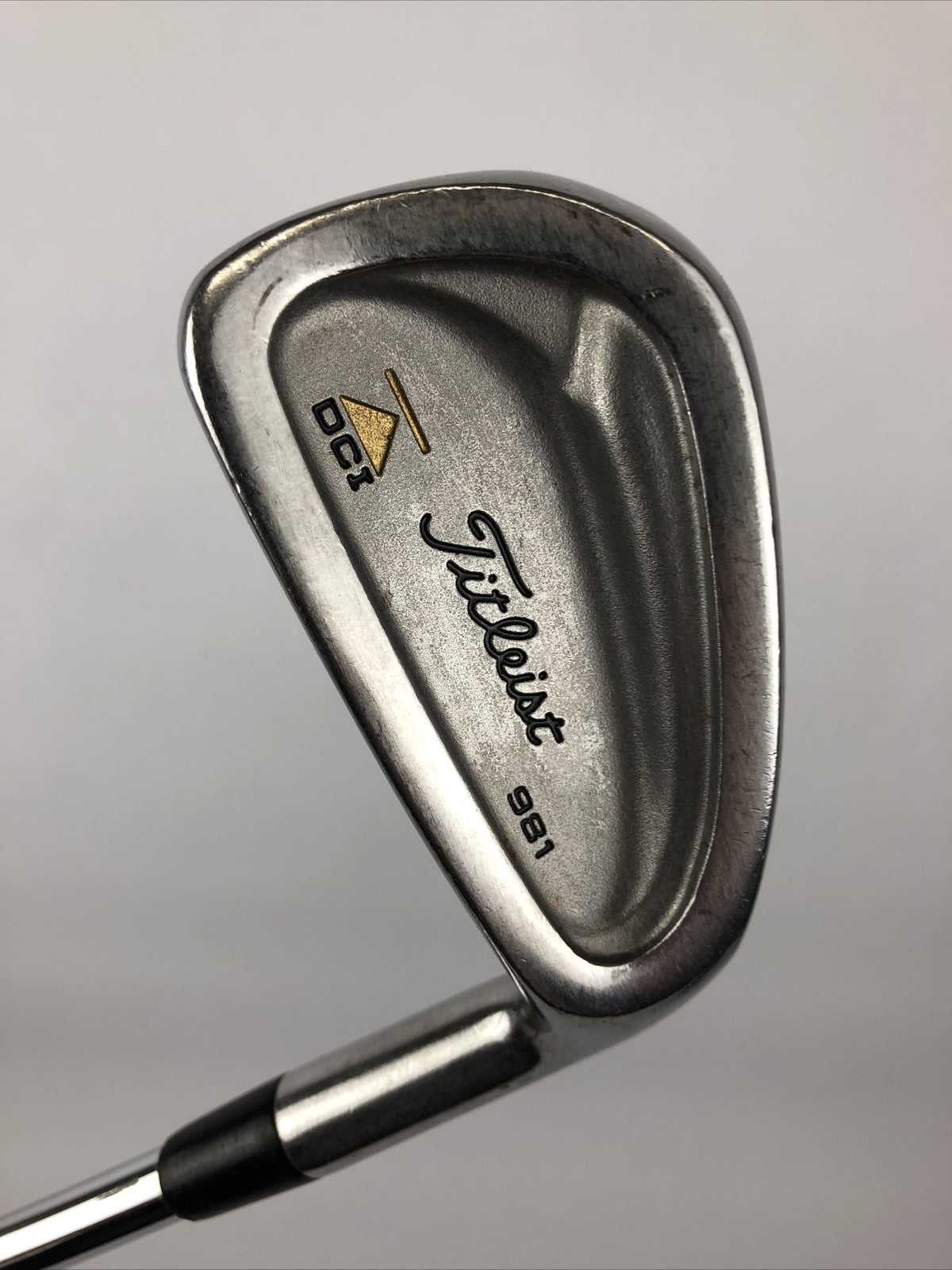 TITLEIST DCI GOLD 981 Single 6 IRON TRI-SPECS S FLEX Karma GRIP 37.5”
