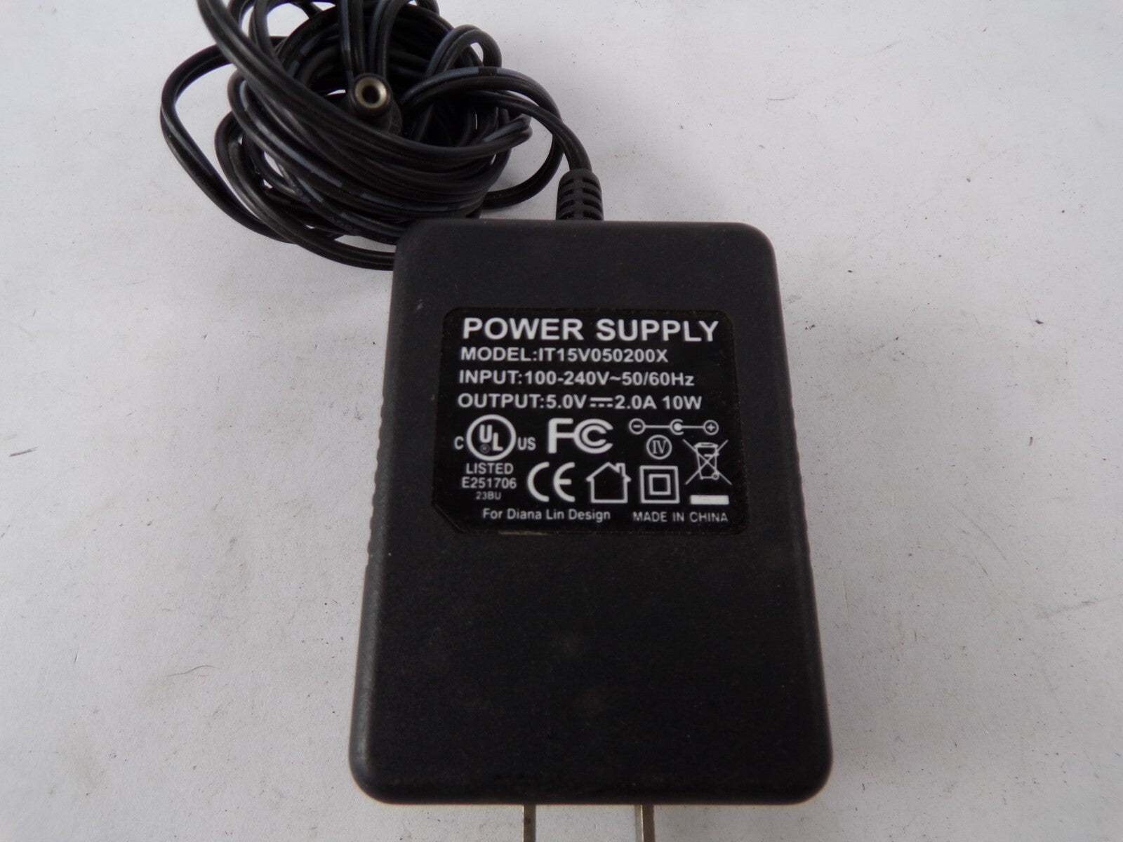 Genuine IT15V050200X Ac Adapter Output 5 V 2 A Power Supply Adapter A55