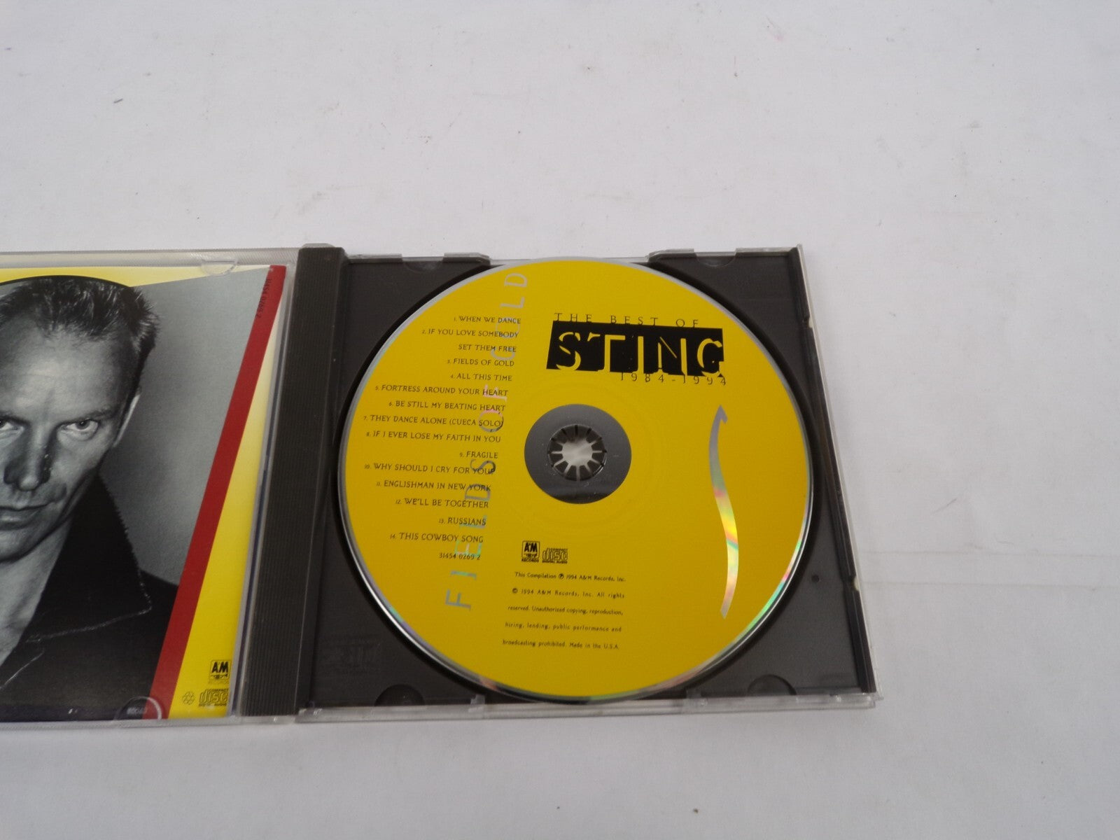 The Best Of Sting When We Dance If You Love Somebody Set Them Free All ThisCD#26