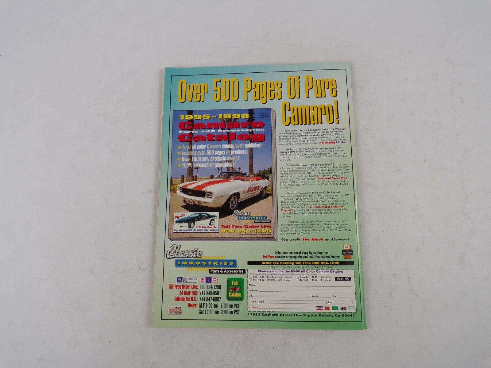 December 1996 Super Chevy Setting Up Shop! Ideas For Creating The Ultimate Home