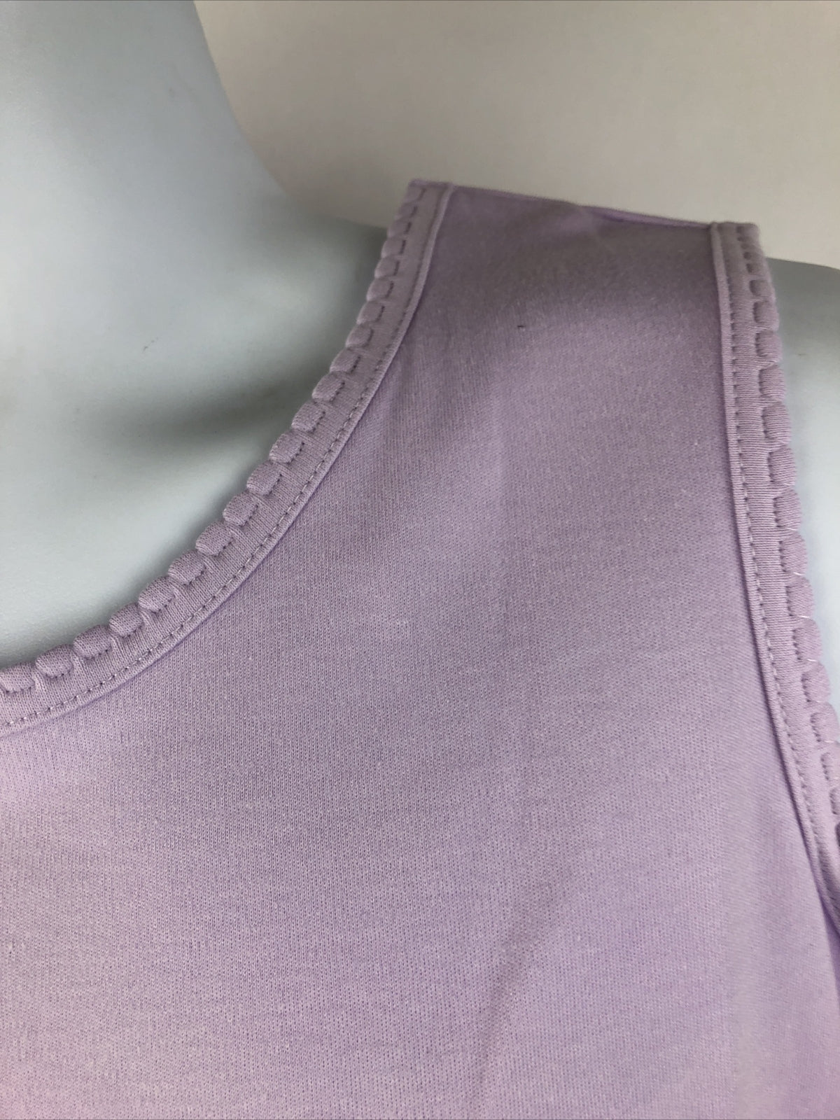 6 x Shop National Women's Medium Ultra Soft Knit Tank Top - Lilac Pink Blue Aqua