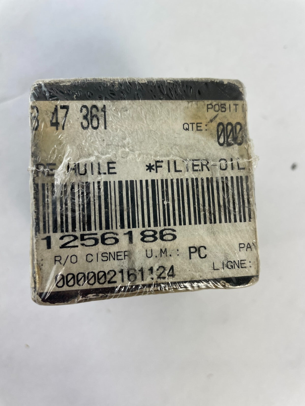 Bom Bardier Re Huile Filter oil Pieces D Origine Genuine Parts