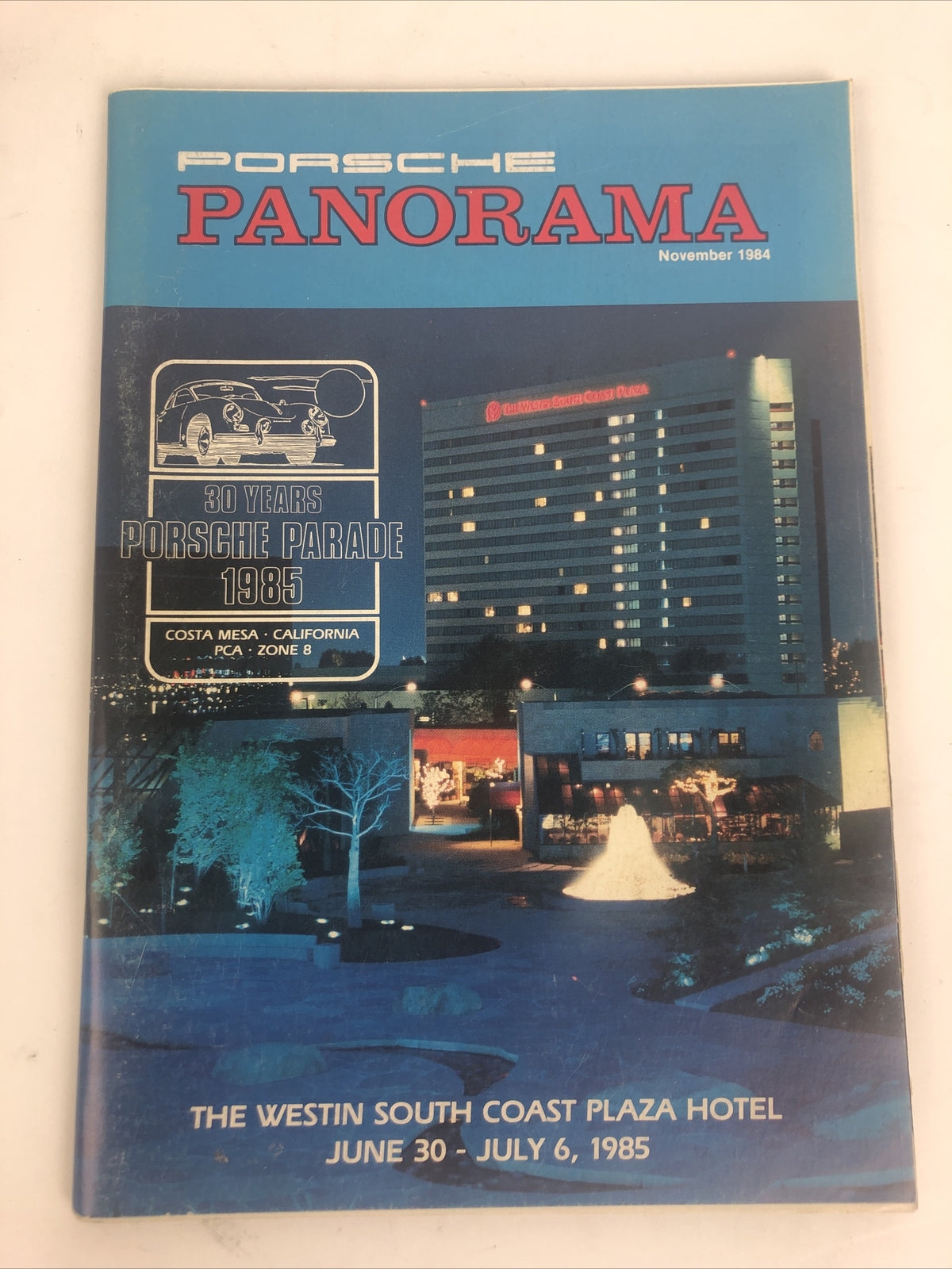 Porsche Panorama Magazine - November 1984 - 914 Roll Cage 30 Anniversary VGC