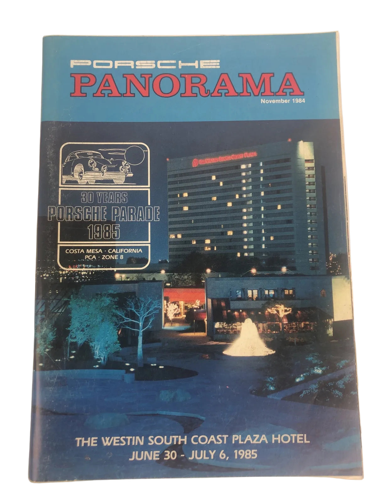 Porsche Panorama Magazine - November 1984 - 914 Roll Cage 30 Anniversary VGC