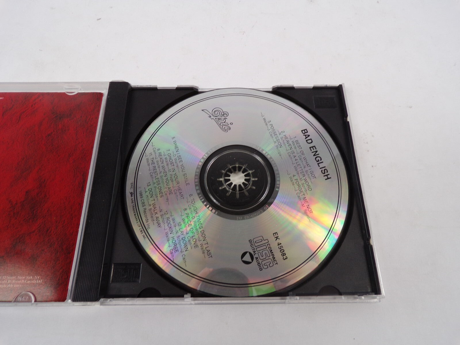 Bad English Best Of What I Got Heaven Is A 4 Letter Word Possession Forget CD#25