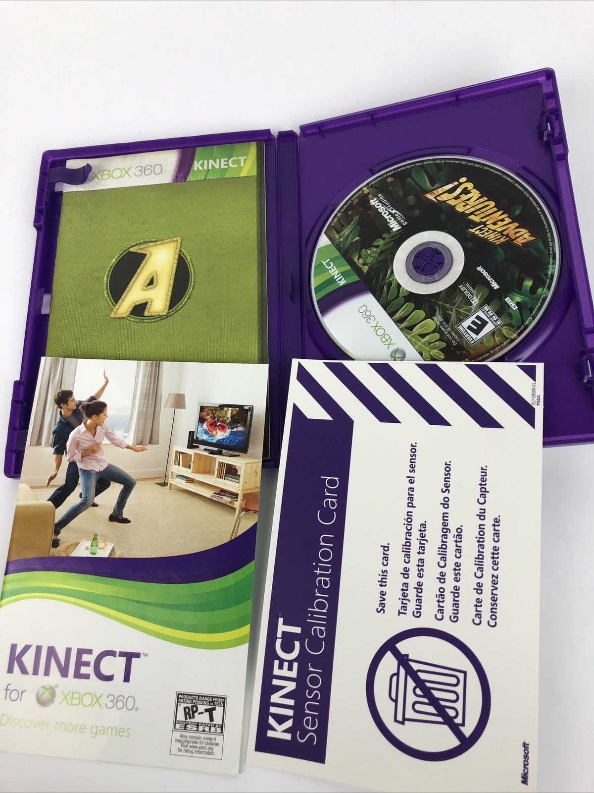 Kinect Adventures! Microsoft Xbox 360 Explore the World and Beyond