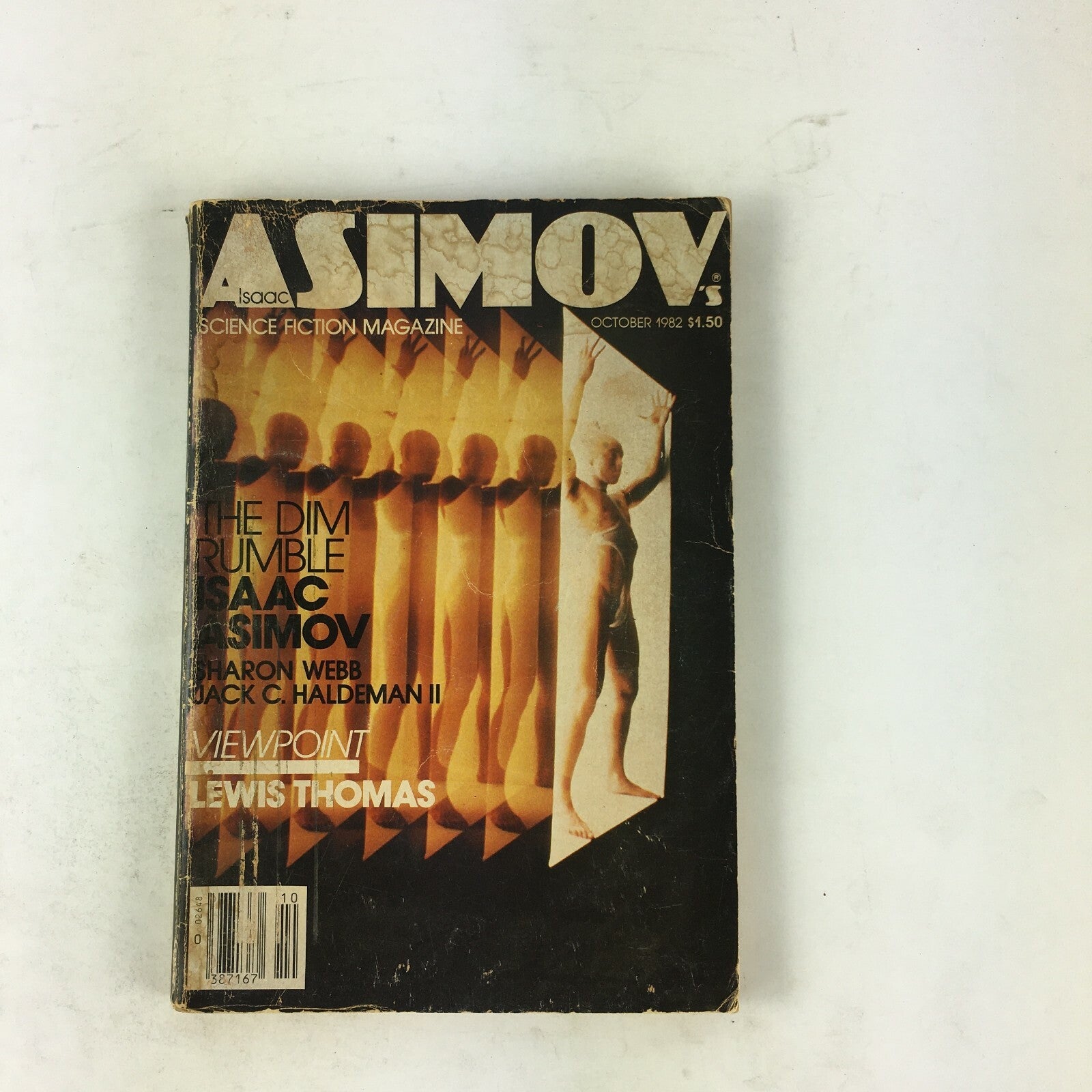 October 1982 Isaac Asimov's Science Fiction Magazine Sharon Webb Jack C.Haldeman