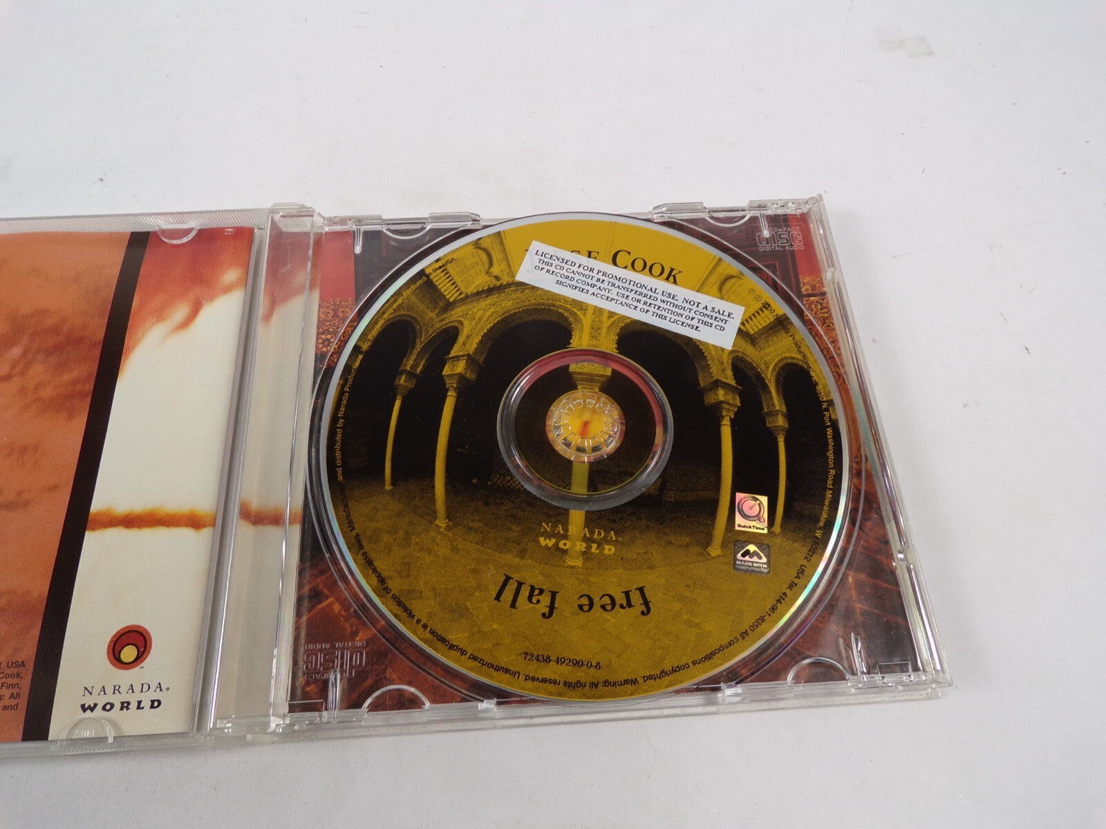 Jesse Cook Free Fall Switchback Air Virtue Free Fall Paloma Incantation CD #43
