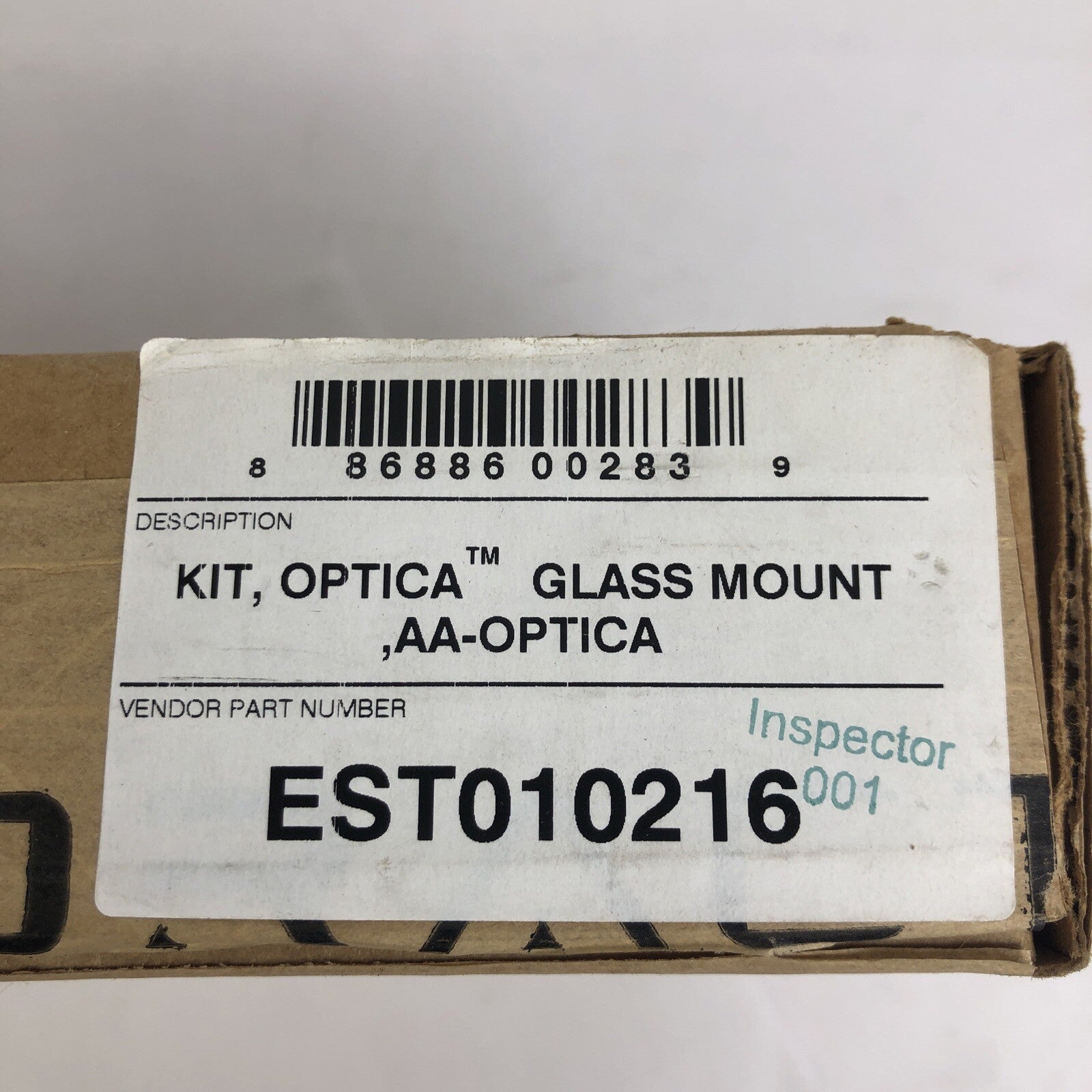 ArmorActive KIT, OPTICA ENCLOSURE GLASS MOUNT Accesory Kit , AA - OPTI - LOOK