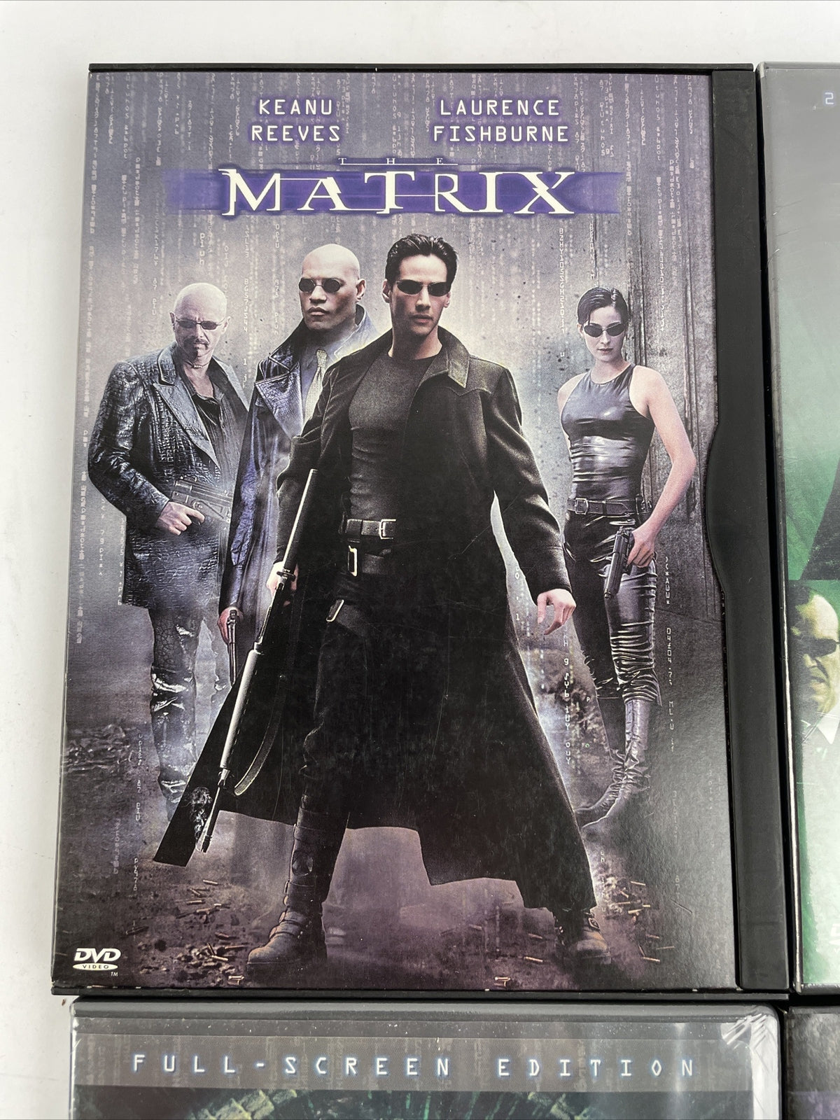 The Matrix DVD Video Lot Of 4 Revolutions, Reloaded, Revisited Keanu Reeves