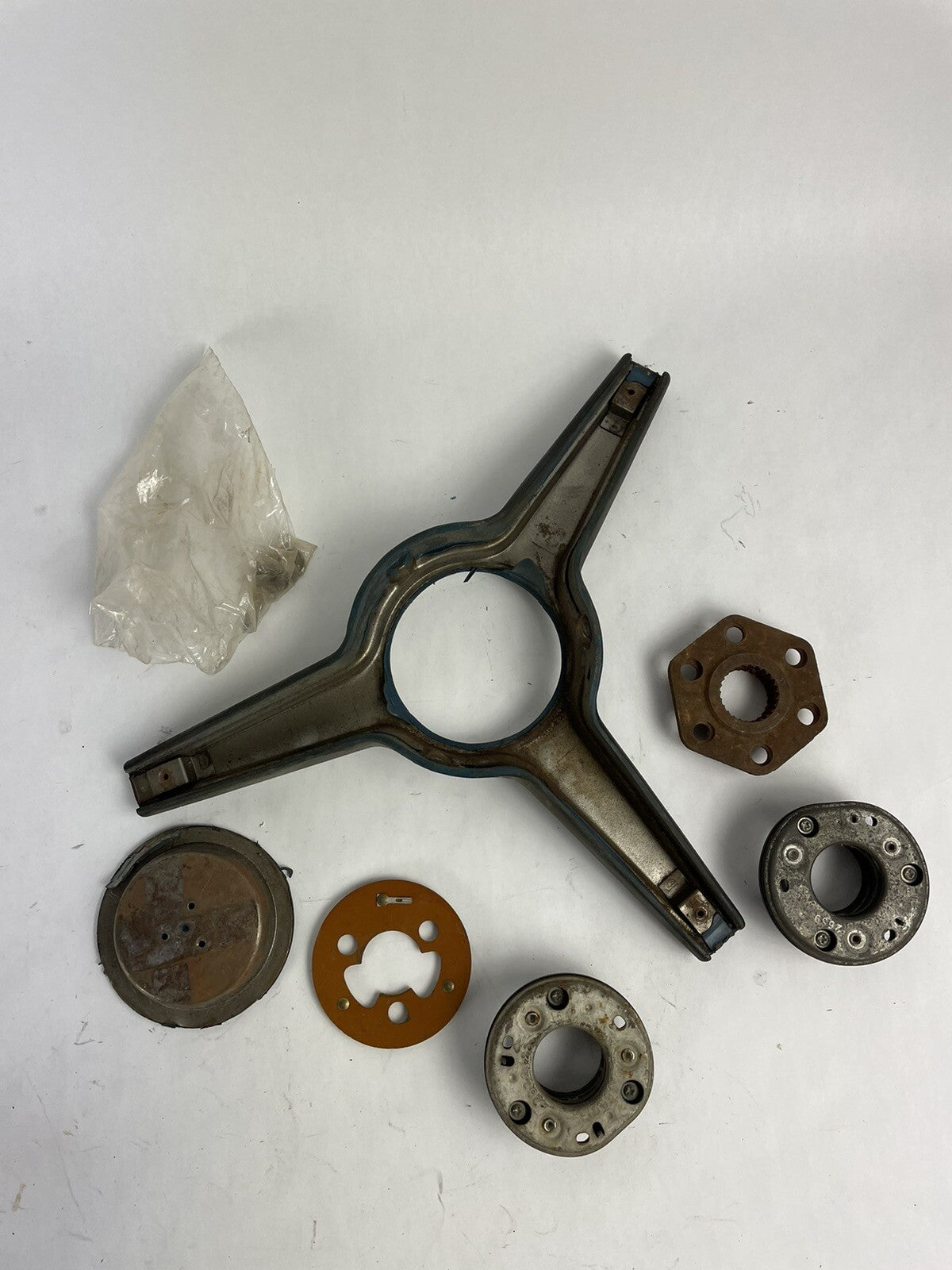Mopar 3-Spoke Steering Wheel Center Cuda Challenger 1971