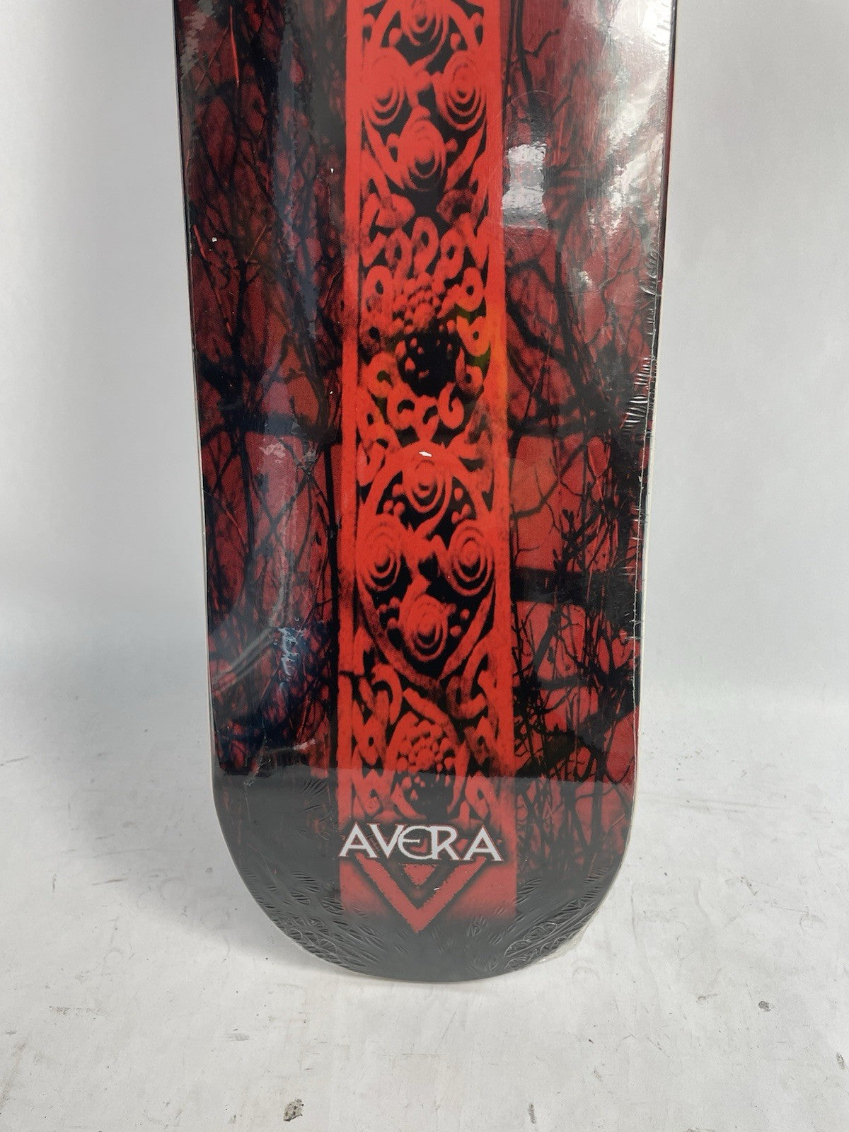 Avera Skateboards Cross Tombstone Graveyard rare 7.875-inch skateboard deck made from 7-ply hard rock Canadian maple.