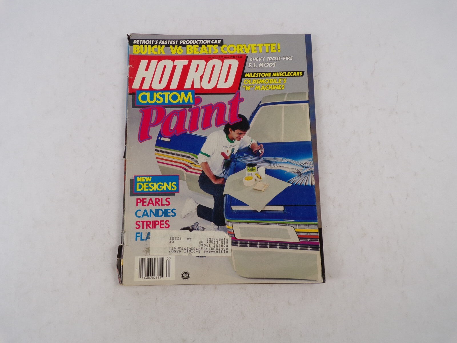 June 1991 Hot Rodding Magazine BV6 Beast Corvette! Custom Paint New Desigs Pear