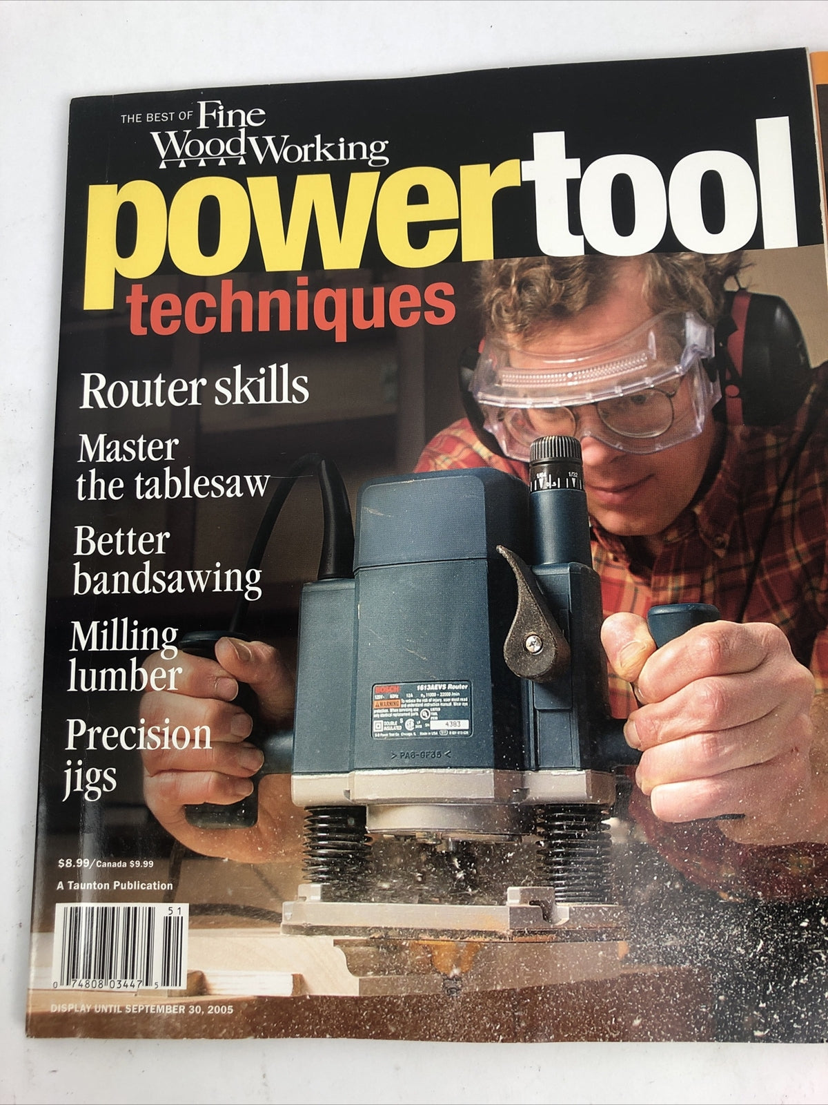 Fine Wood Working Powertool Techniques 2005 Remodeling Tips Magazine Lot How Too