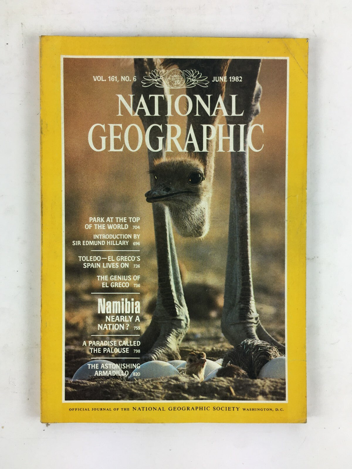 June 1982 NationalGeographic Magazine Namibia Nearly aNation? The Genius ElGreco