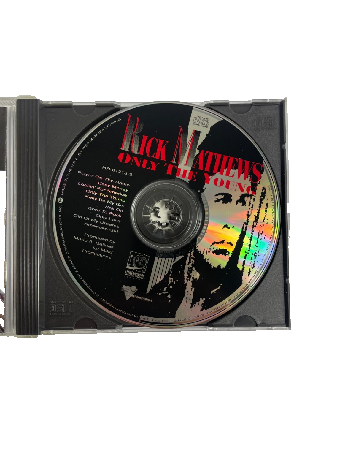 Rick Mathews Only The Young Playin' On The Radio Easy Money Sail On CD#6