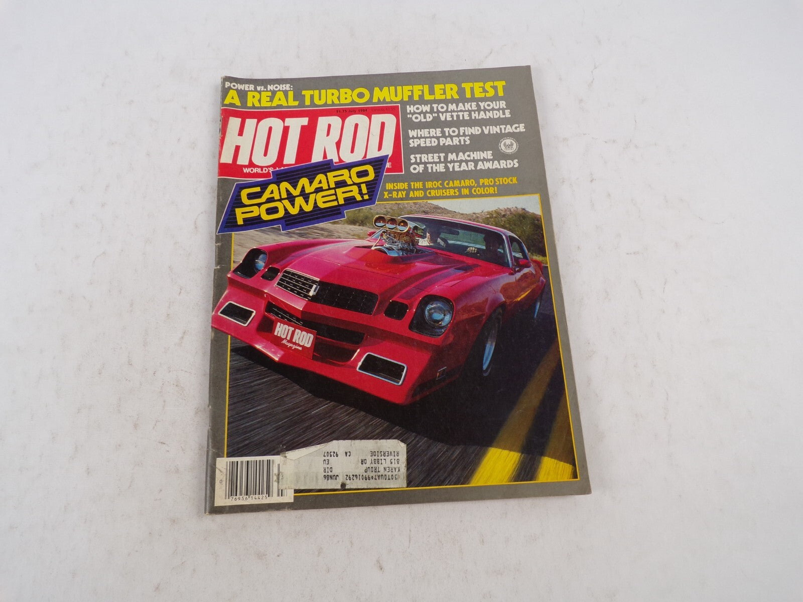 June 1986 Hot Rodding Magazine Camaro Power1 A Real Turbo Muffler Test How To