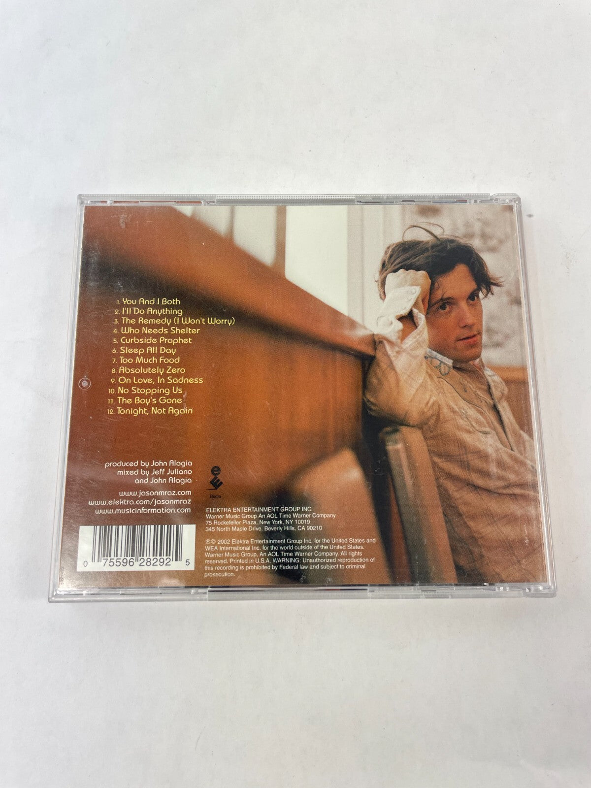 Jason Mraz Waiting For My Rocket To Come You And I Both I'll Do Anything CD#73