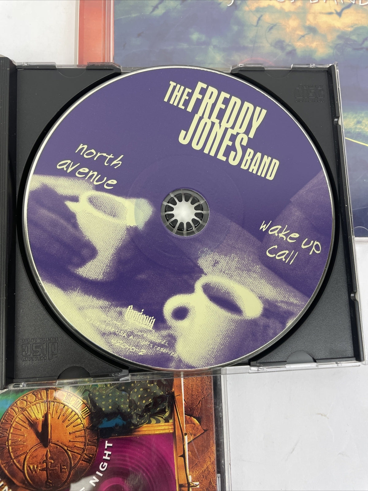 The Freddy Jones Band CD Lot Waiting For The Night North Ave Wake Up Call lucid