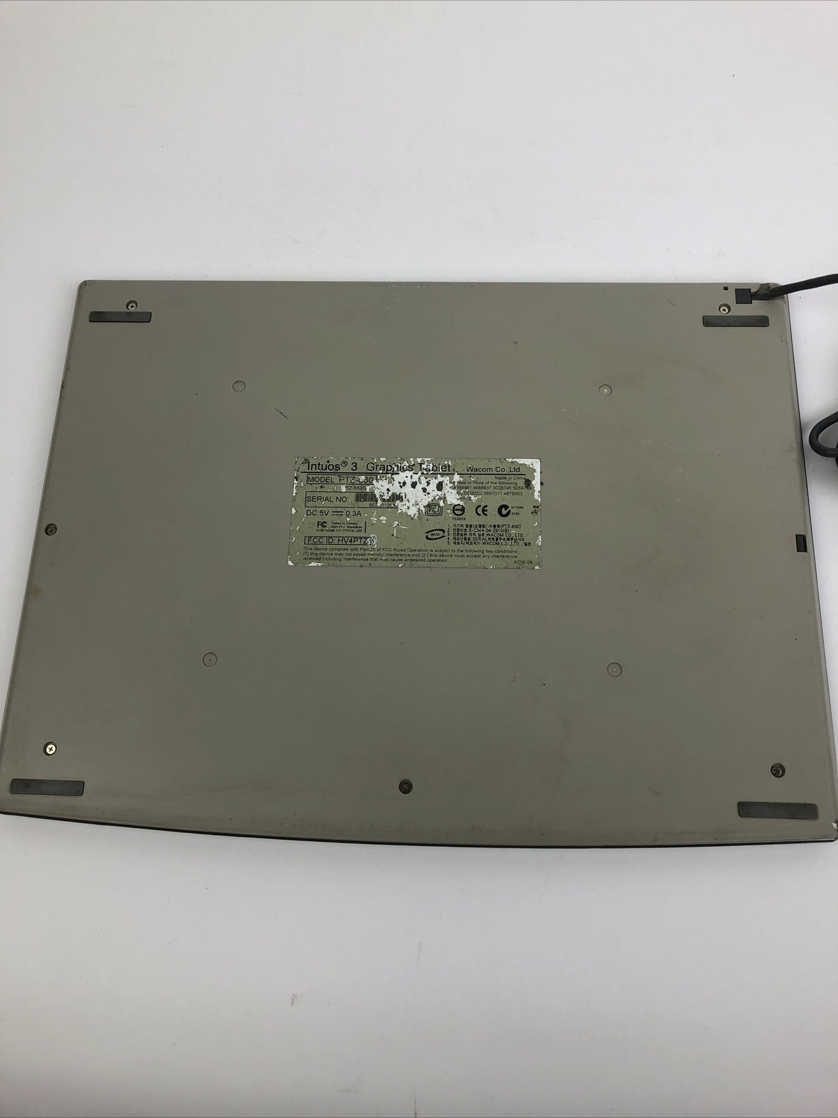 WACOM Intuos 3 USB Graphics Tablet PTZ-630 Tablet Only
