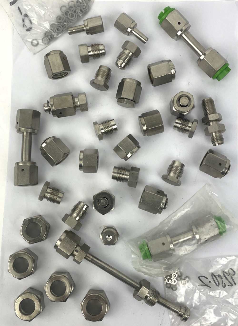 CAJON / Swagelok Stainless Steel Compression Fitting Lot 316 SS 35+ PIECE LOT
