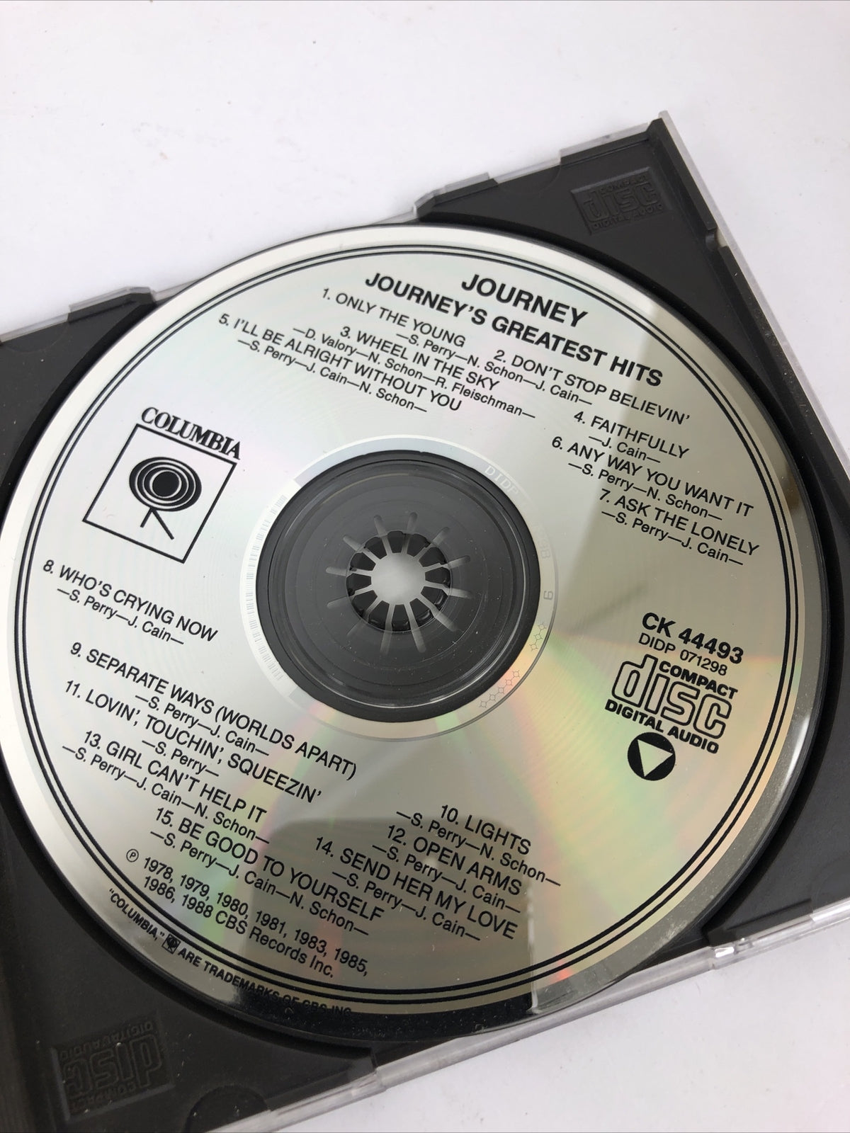 Journey : Greatest Hits Rock Columbia Records 1 Disc CD