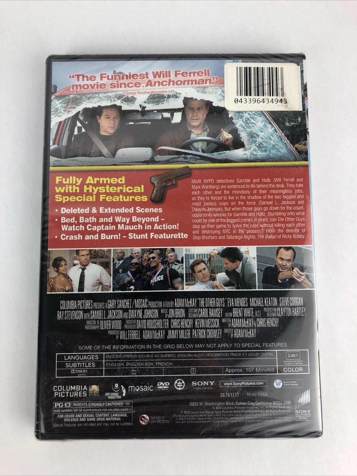 The Other Guys (DVD) Mark Wahlberg Will Ferrell Widescreen BRAND NEW & SEALED!