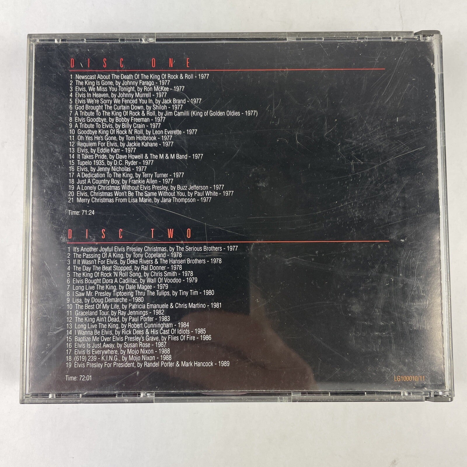 To Elvis With Love, Double CD (1992) #15