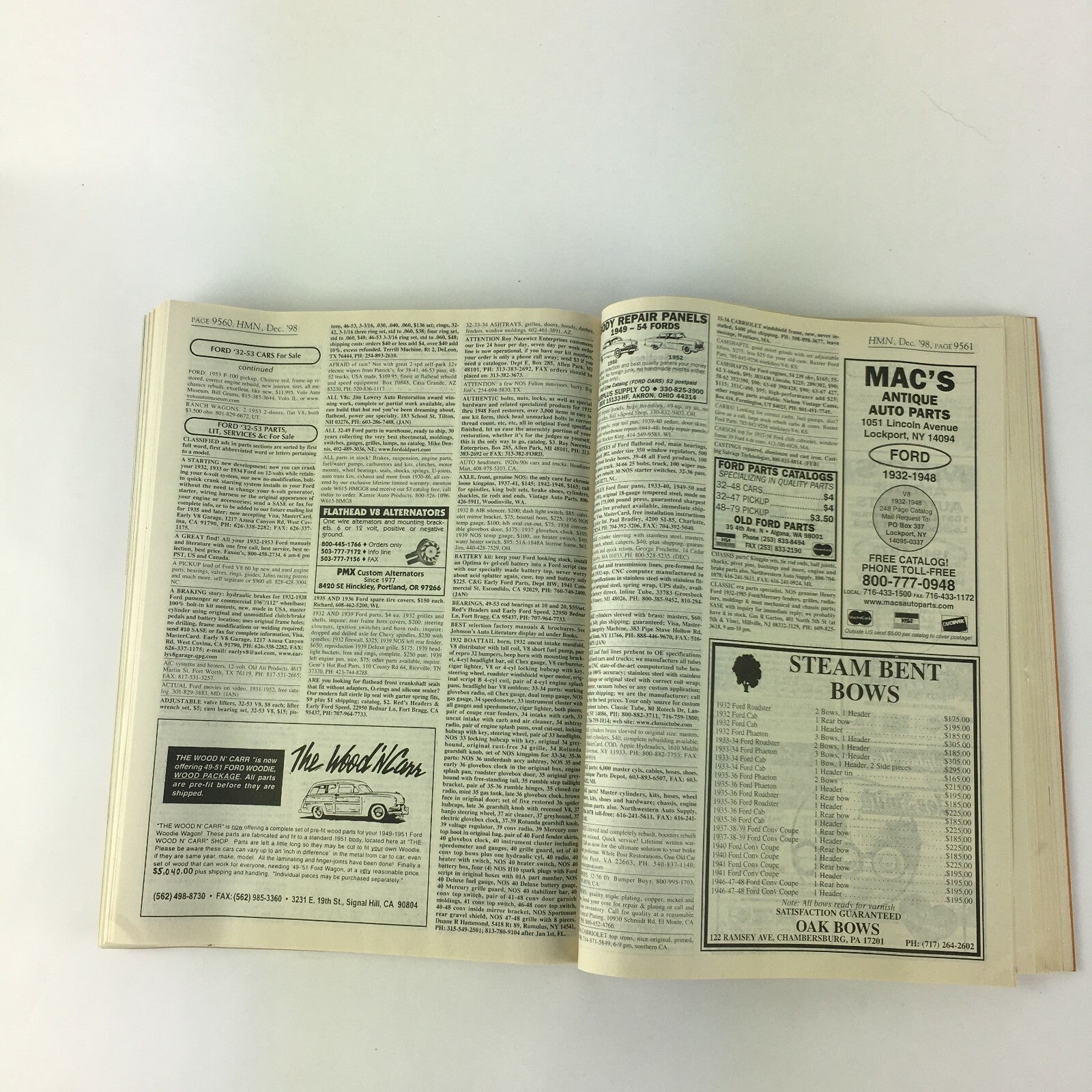 December 1998 Hemmings Motor News Miss The '60 ? Flashback