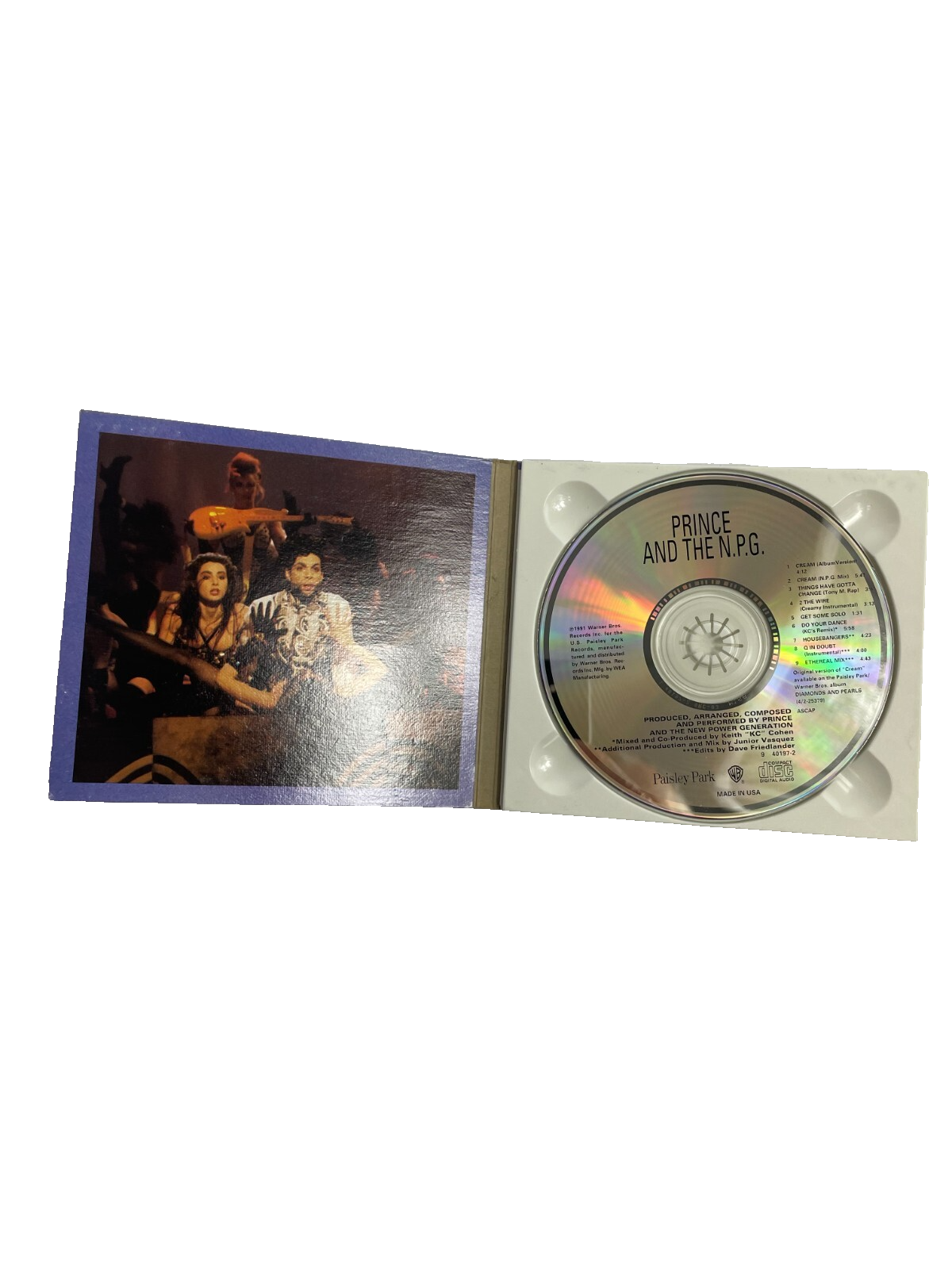 Cream Prince And The New Power Generation Compact Disc Maxi - Single CD#6