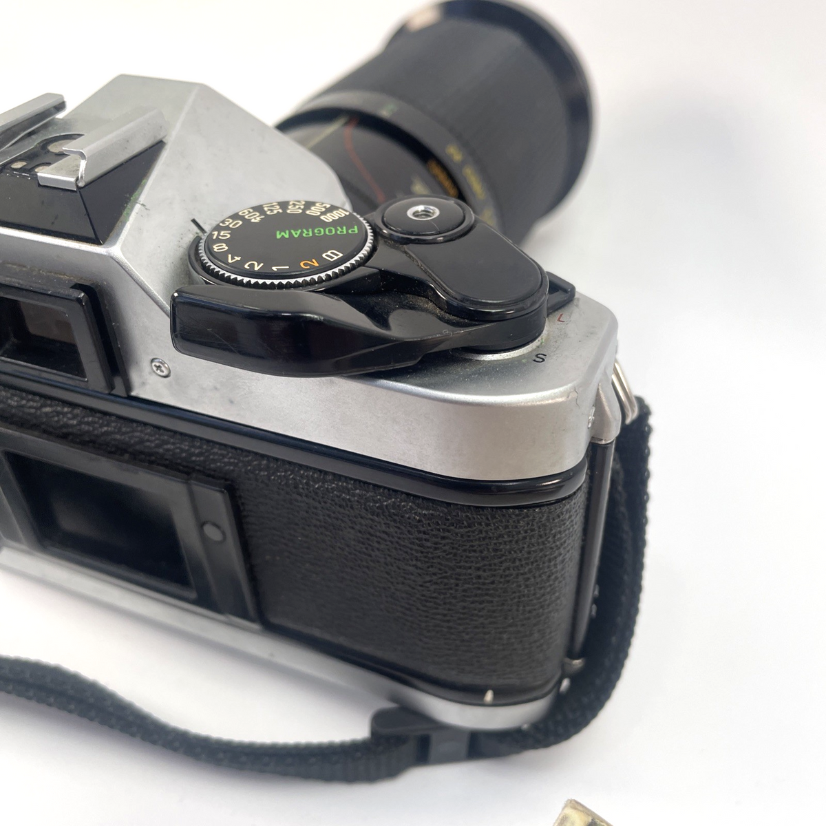 Canon AE-1 Program 35mm SLR Film Camera Tamron 35-135mm f/3.5-4.2 CF Tele Macro