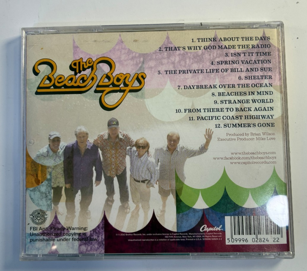 The Beach Boys Thats Why God Made The Radio CD (Capitol 2012) 50th Anniversary