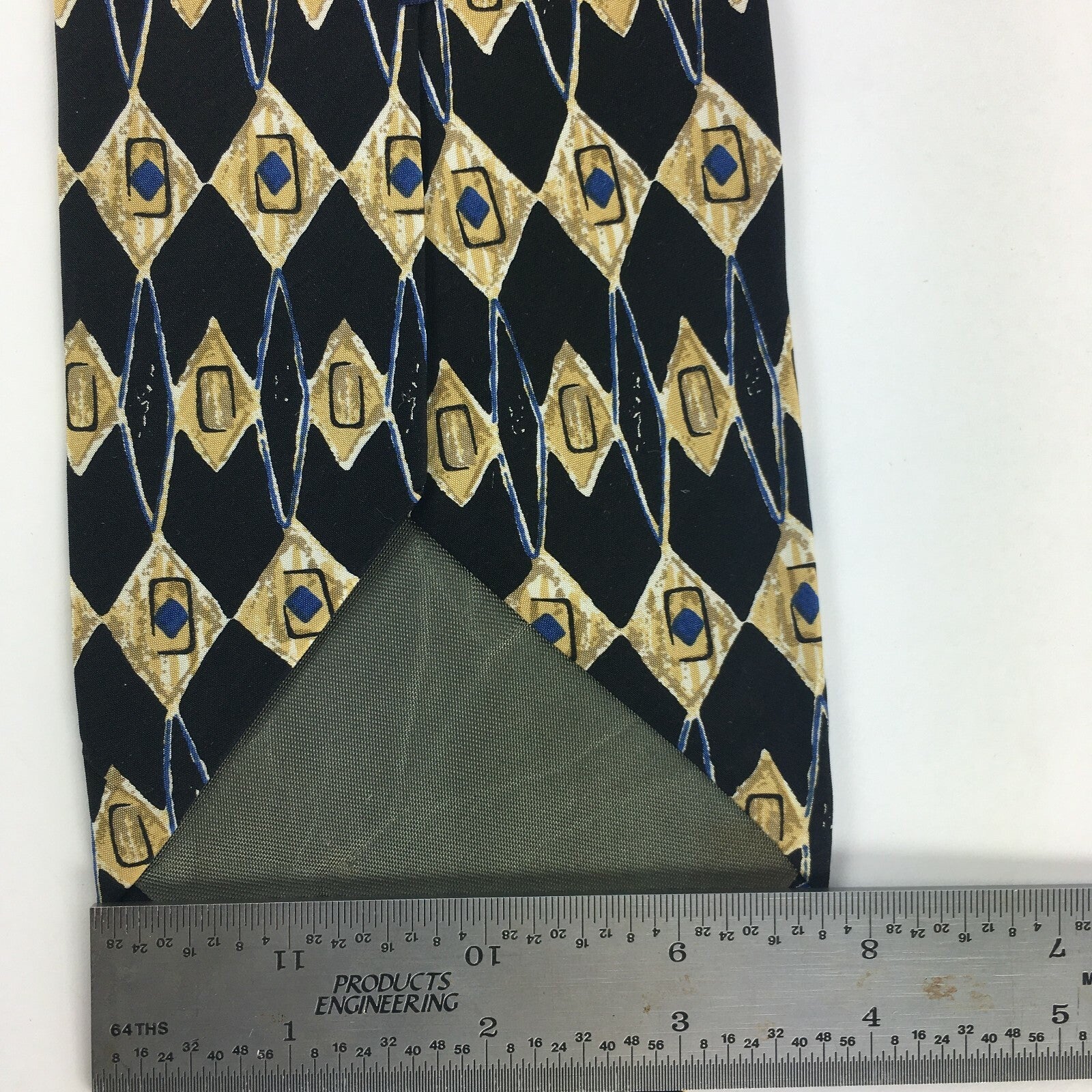 Genuine Geoffrey Beene Silk Handmade Stylish Formal/Casual Tie Multi Coloured