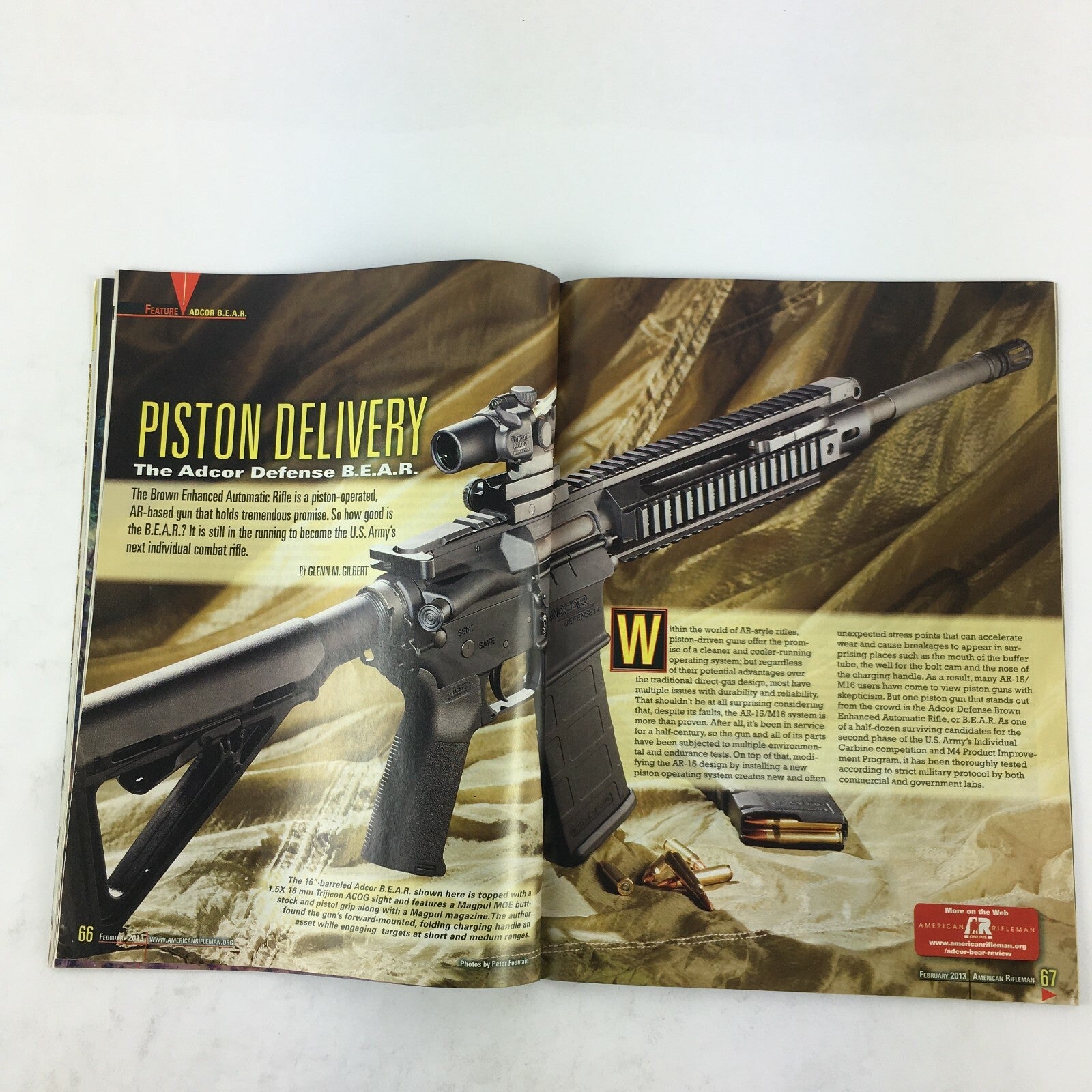 February 2013 American Rifleman Magazine Siege Executive Orders Gun Control