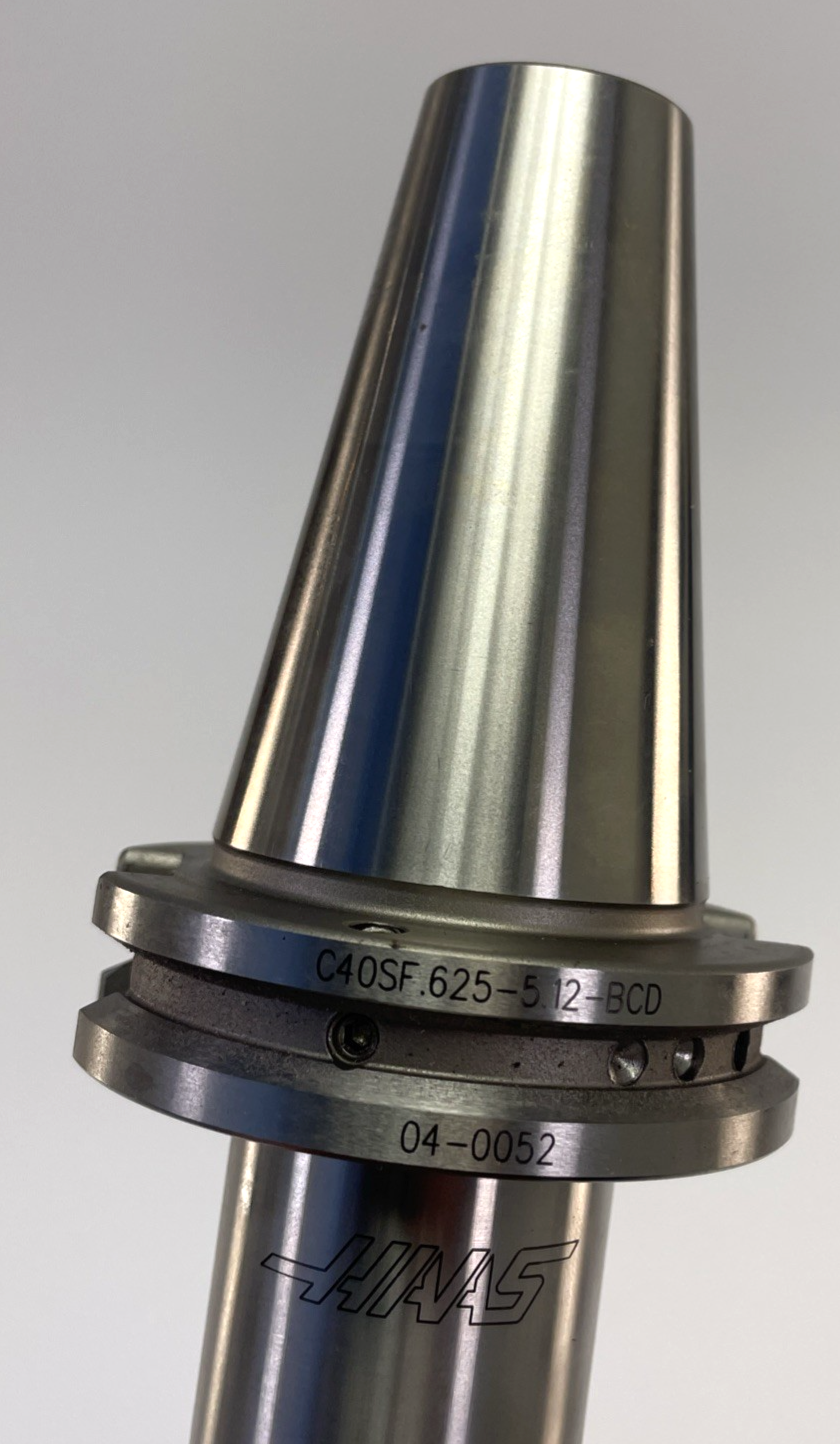 Haas CT40 5/8" Shrink Fit Tool Holder 5.12" Gage Length TSC 04-0052 CNC Mill
