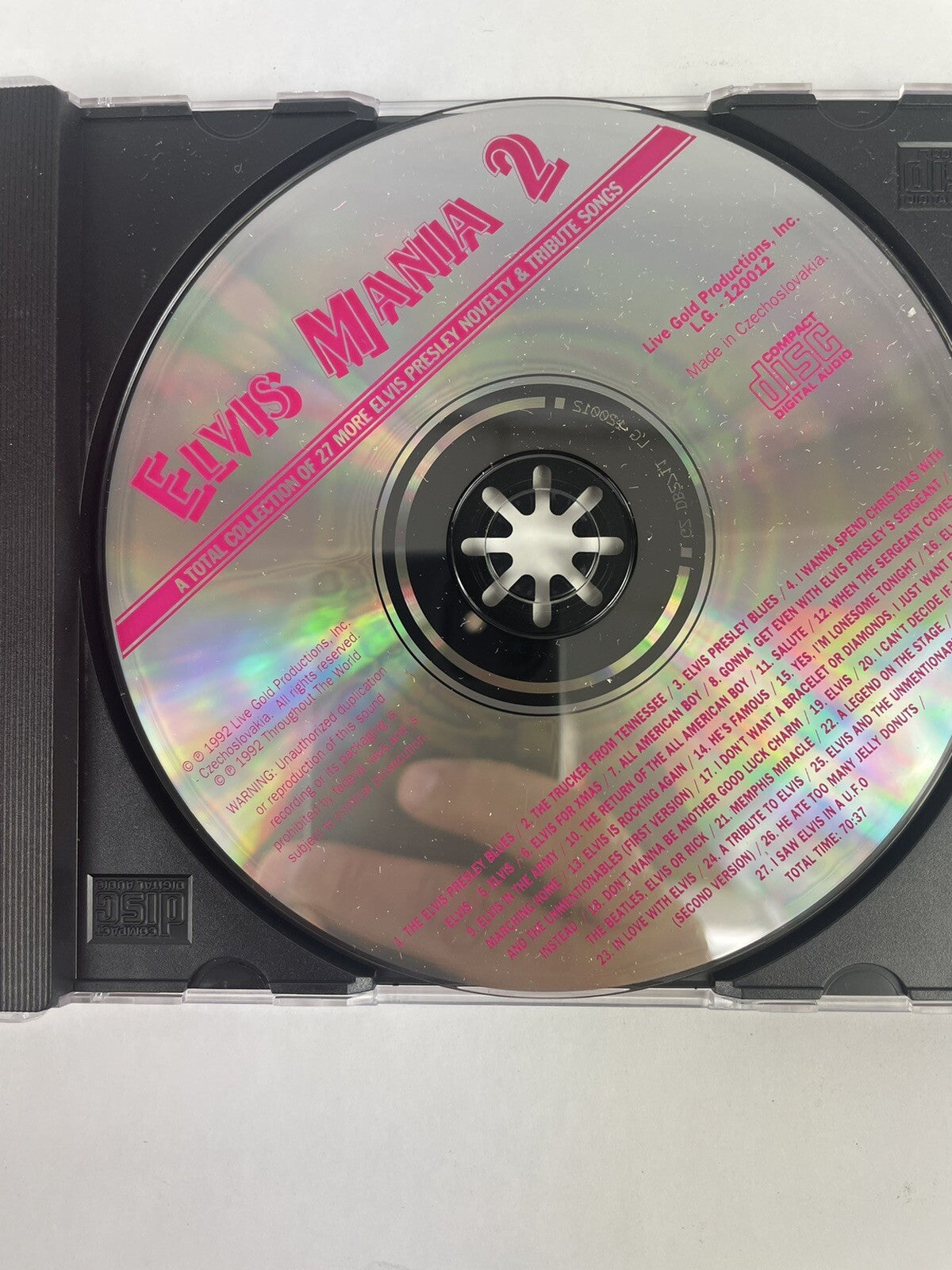 Elvis Mania 2 Tribute CD #8