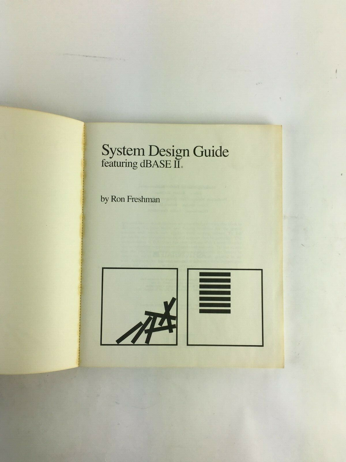 System Design Guide featuring dBase II by Ron Freshman