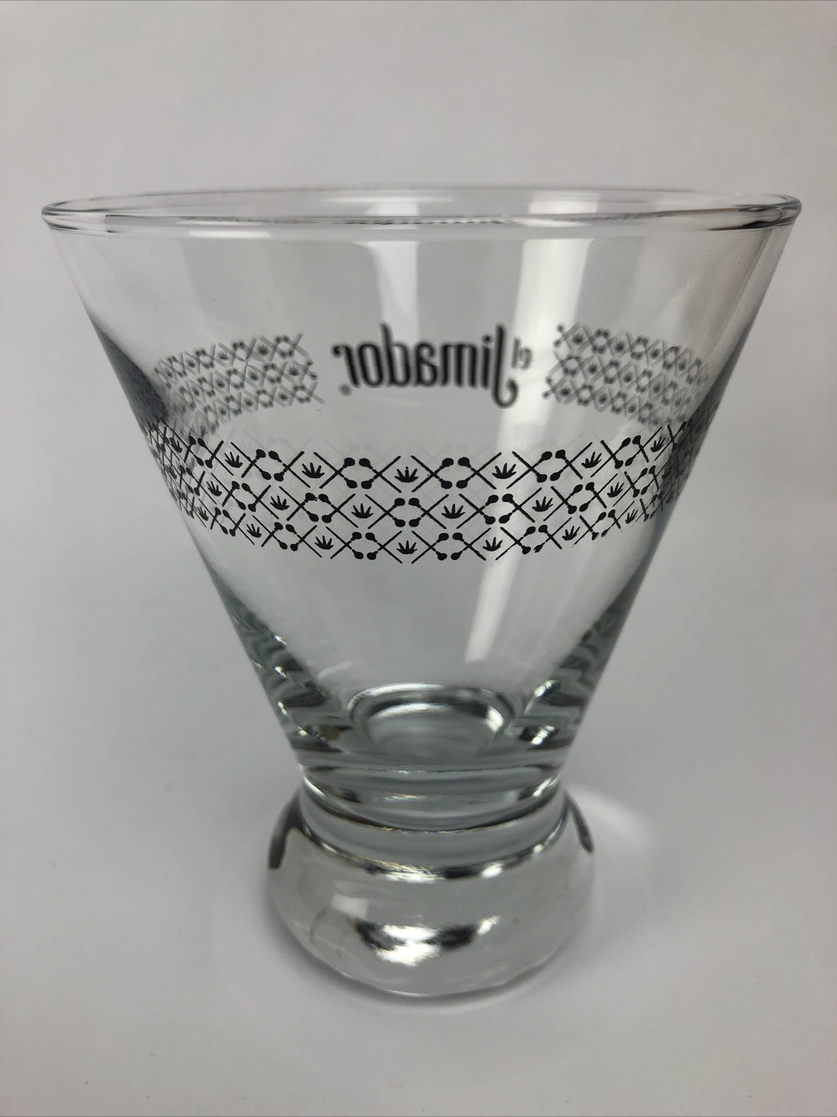 El Jimador Glasses Barware Stemless Margarita Low ball Cocktail Tumbler 4.5"