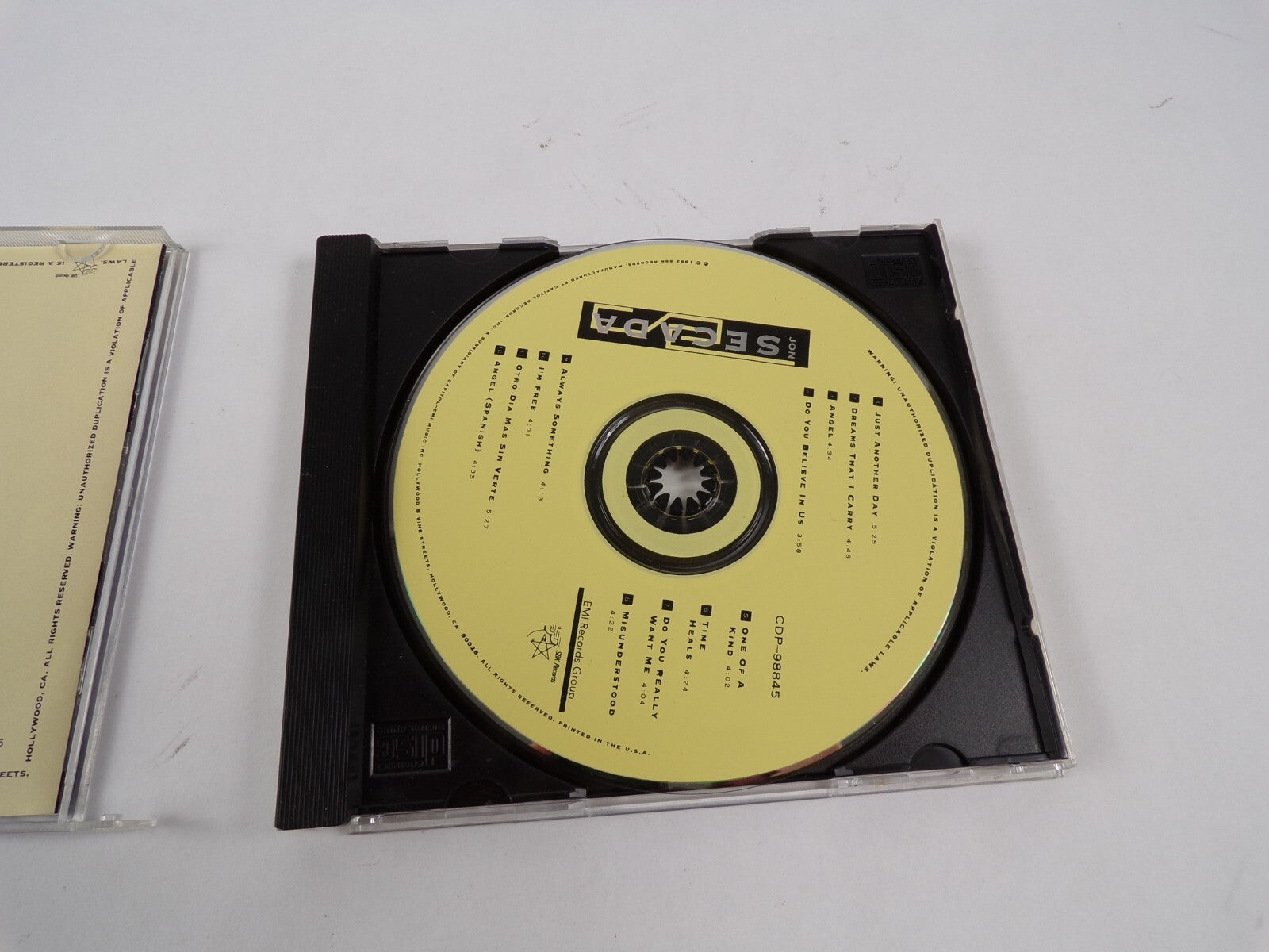 Jon Secada Dreams That I Carry Do You Belive In Us Angel One Of A Kind CD#47