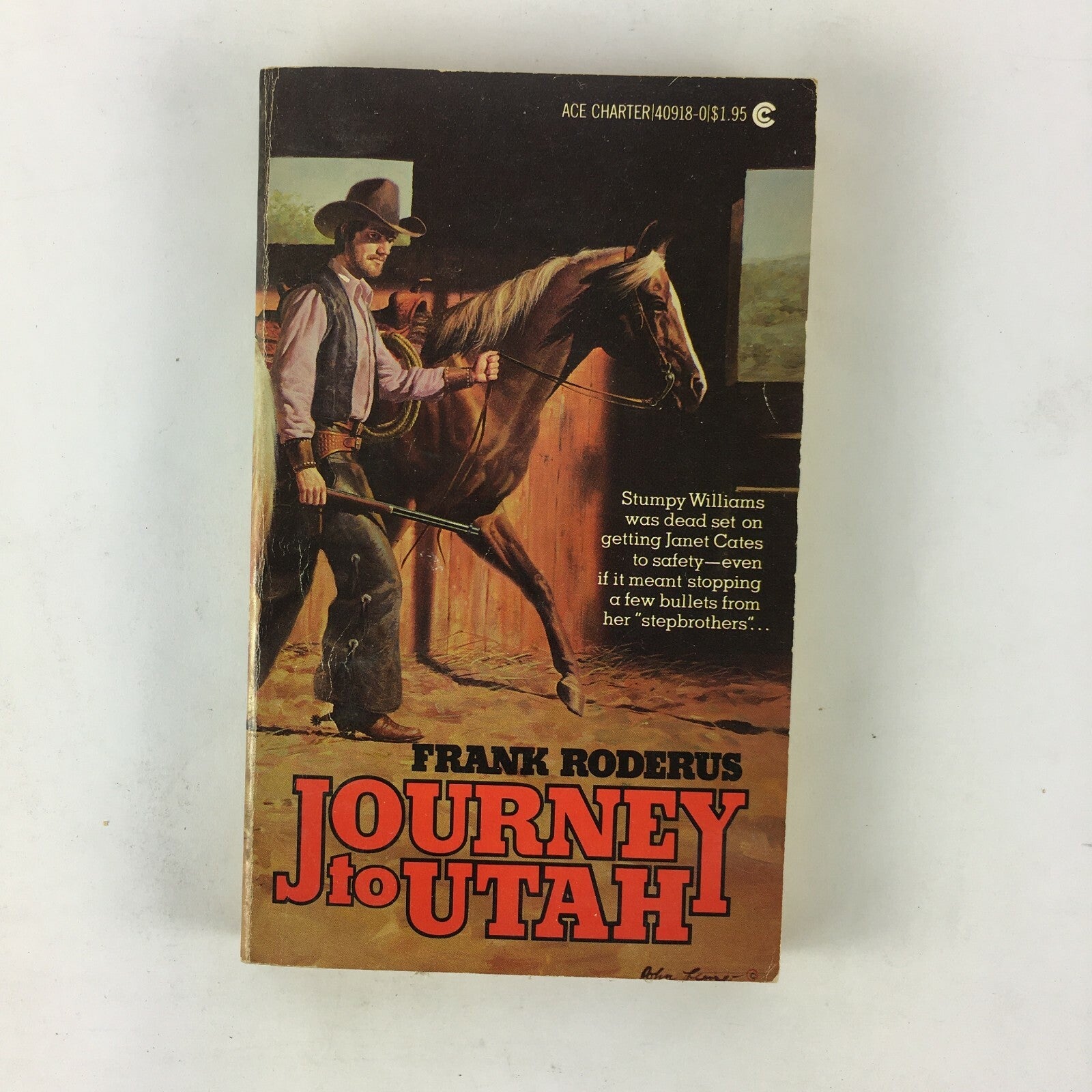 Frank Roderus Journey to Utah Stumpy Williams was dead set on getting janet....