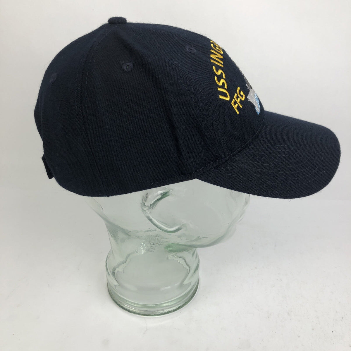 USS INGRAHAM FFG 61 The Corps USA Made Navy Baseball Cap Hat Adjustable - LOOK