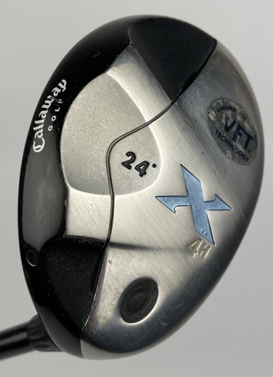Callaway X Series 4H hybrid ladies graphite shaft Lamkin oversize grip right hand golf club