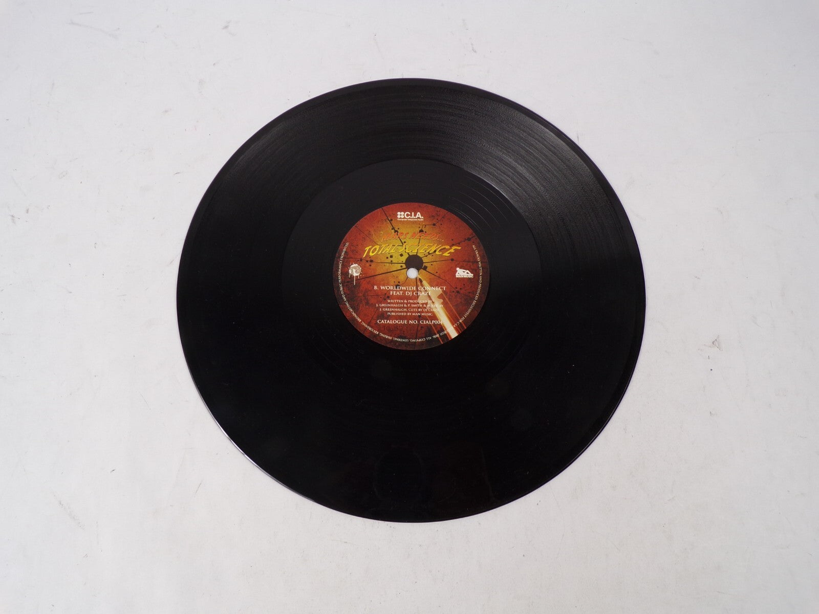 Mars Needs Total Science DJ Craze. Future Bound & Entity Be My Twin Vinyl Record