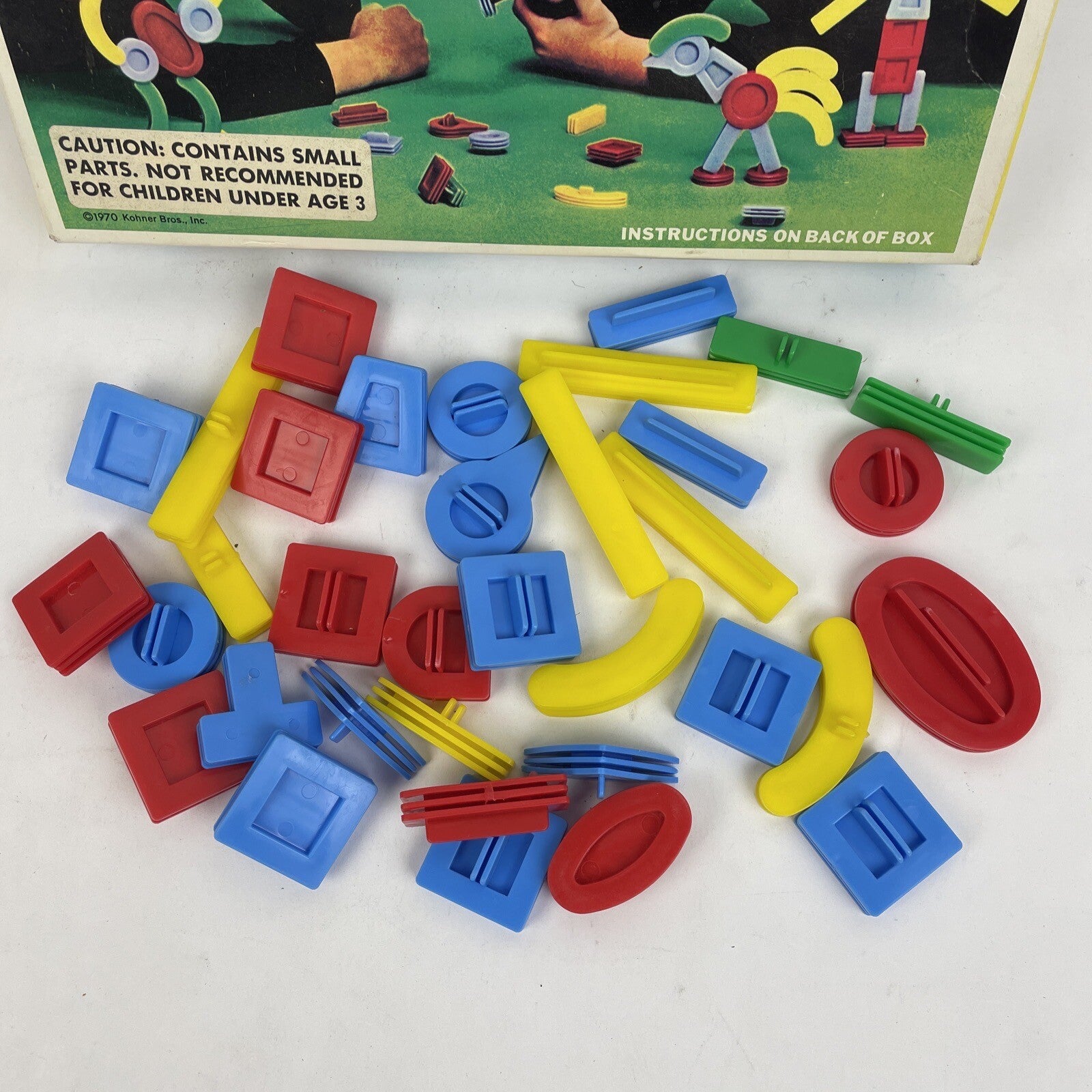Konner Bros. Double Track SHAPEES 3-D Construction Toy - 35 pieces - Ages 3-5