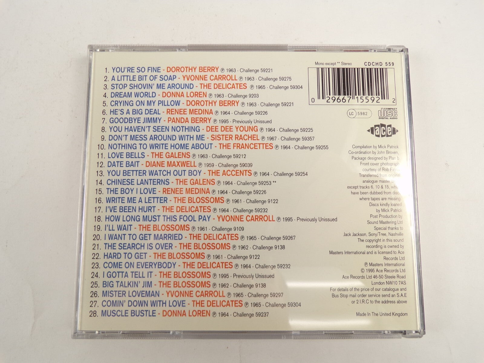 Playin' Hard To Get West Coast Girls Goodbye Jimmy Love Bells Date Bait CD#47
