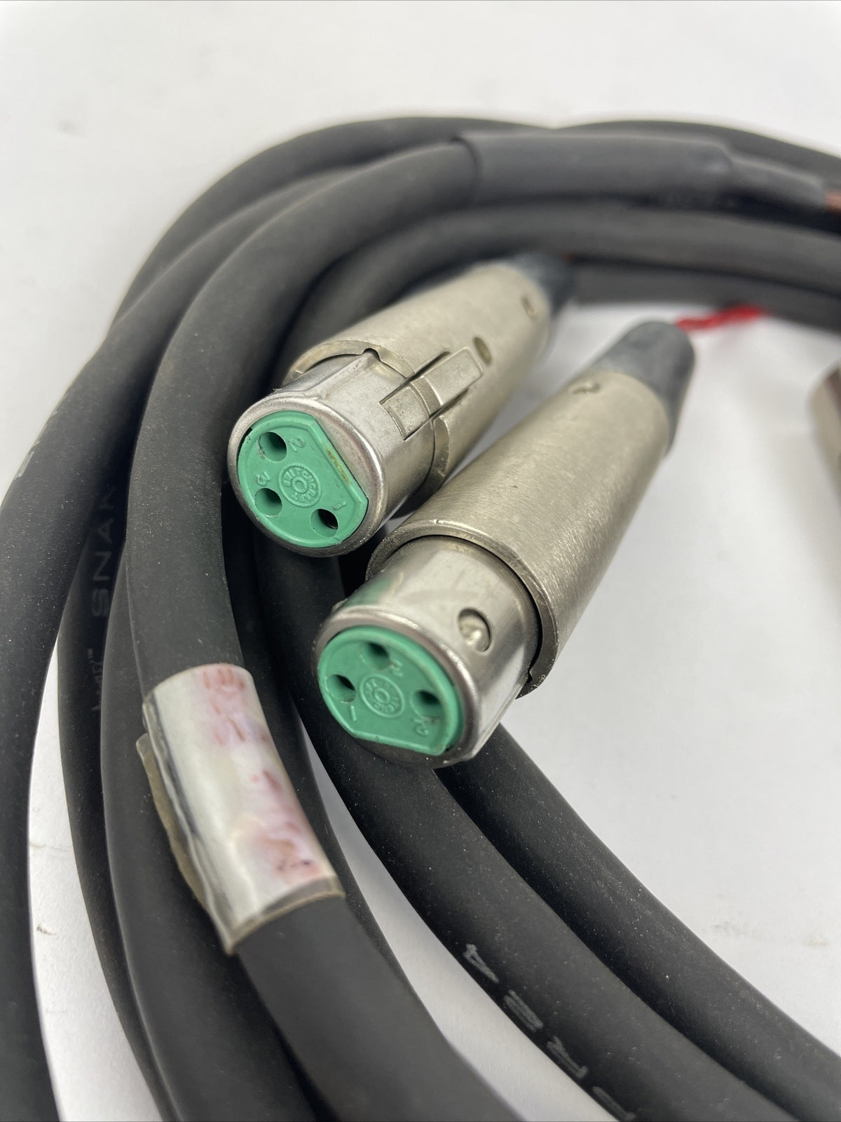 SWITCHCRAFT XLR Microphone Cable 2 x Male To 2 x Female 3-Pin Mic Audio Lead