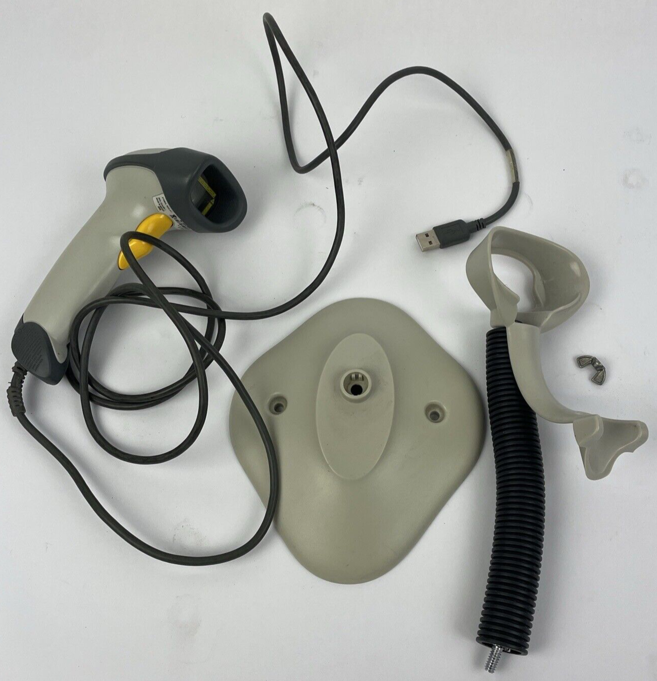 Symbol LS2208 Handheld Laser Barcode POS Scanner with USB Cable and Stand