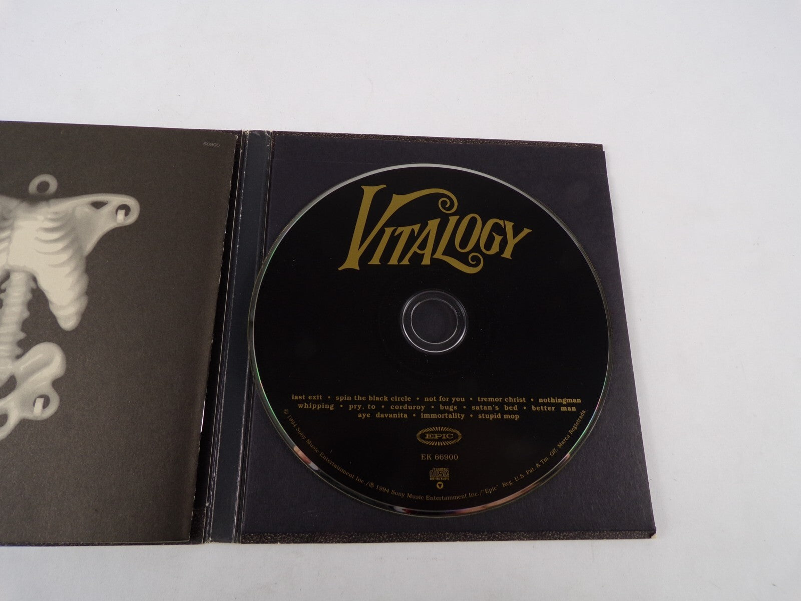 Vitalogy Last Exit Spin The Black Circle Not For You Nothingman CD#34