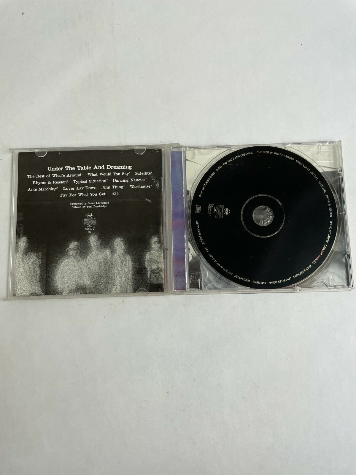 Dave Matthews Band Under The Table And Dreaming CD Q1