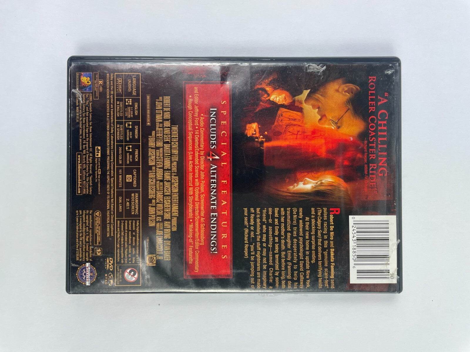 Hide And Seek A Chilling Roller Coaster Ride John Ottman Jeffrey Ford DVD Movie